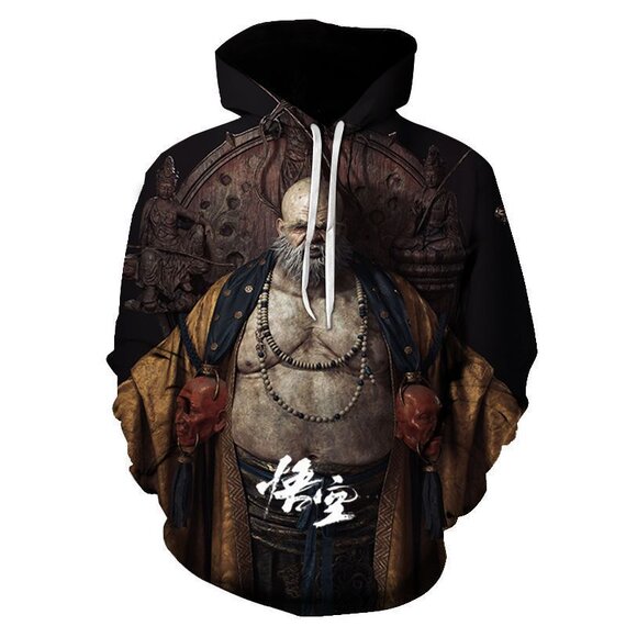 Apparel Black Myth Wukong Warrior's Focus Hoodie