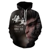 Chinese Mythology Wukong Pullover Hoodie