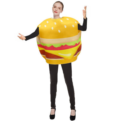 Shop Hamburg Funny Food Costume  for Cosplay Parties