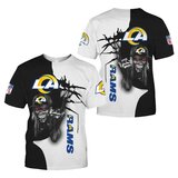 Men's Cool Royal Los Angeles Rams  Nfl Training Camp T-shirt