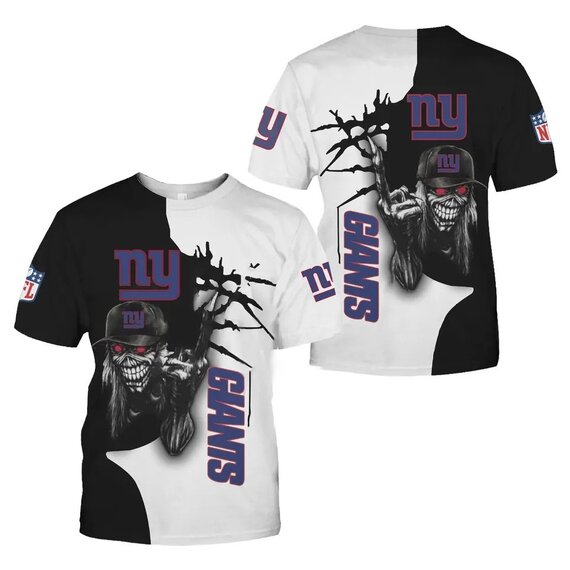 Authentic New York Giants t-shirt featuring your favorite team's logo