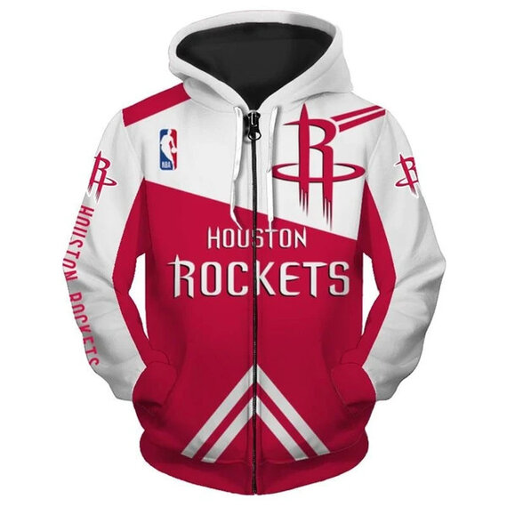 Houston Rockets Logo Hoodie long sleeve