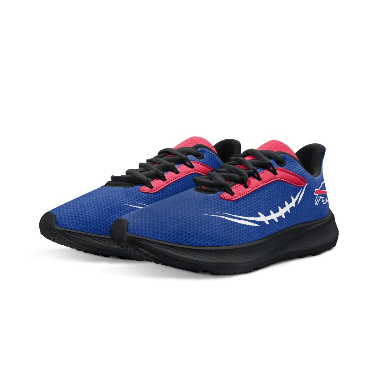 Buffalo Bills road running sport shoes blue