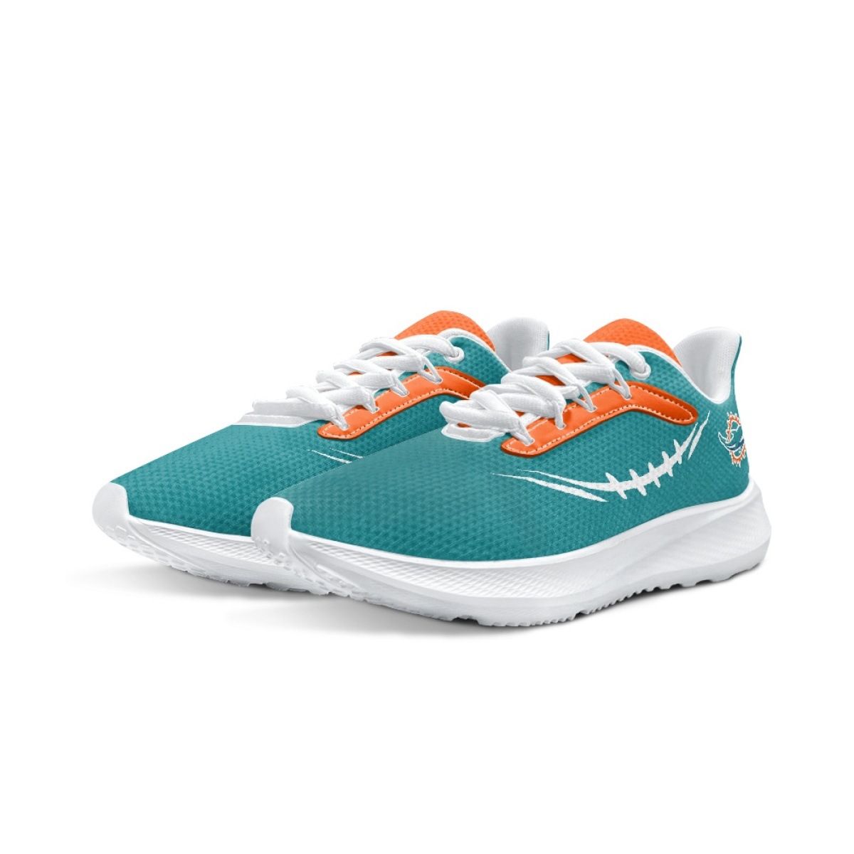 Miami Dolphins NFL Team Logo running shoes for sport