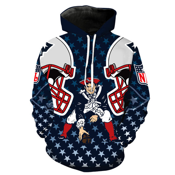 NJBW NFL Jersey Hoodie New England Patriots