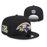 America National Football League Baltimore Ravens Adjustable Snapback Hat For NFL Fans