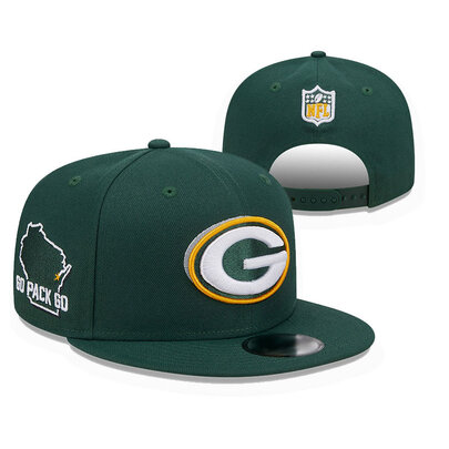 America National Football League Green Bay Packers Adjustable Snapback Hat For NFL Fans