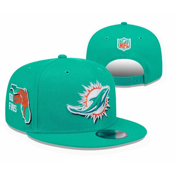 America National Football League Miami Dolphins Adjustable Snapback Hat For NFL Fans