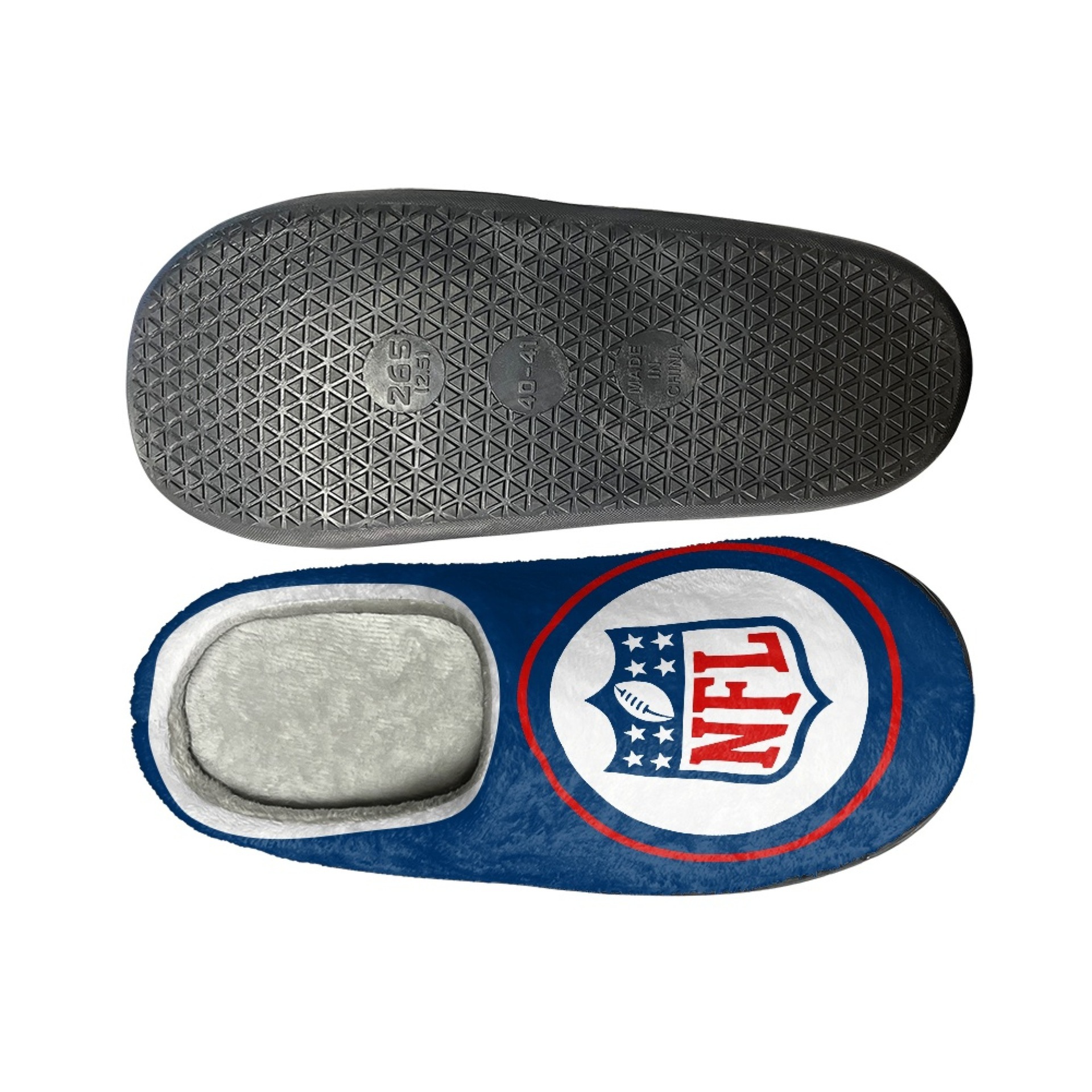 National Football League Slip On Slipper Blue TPR