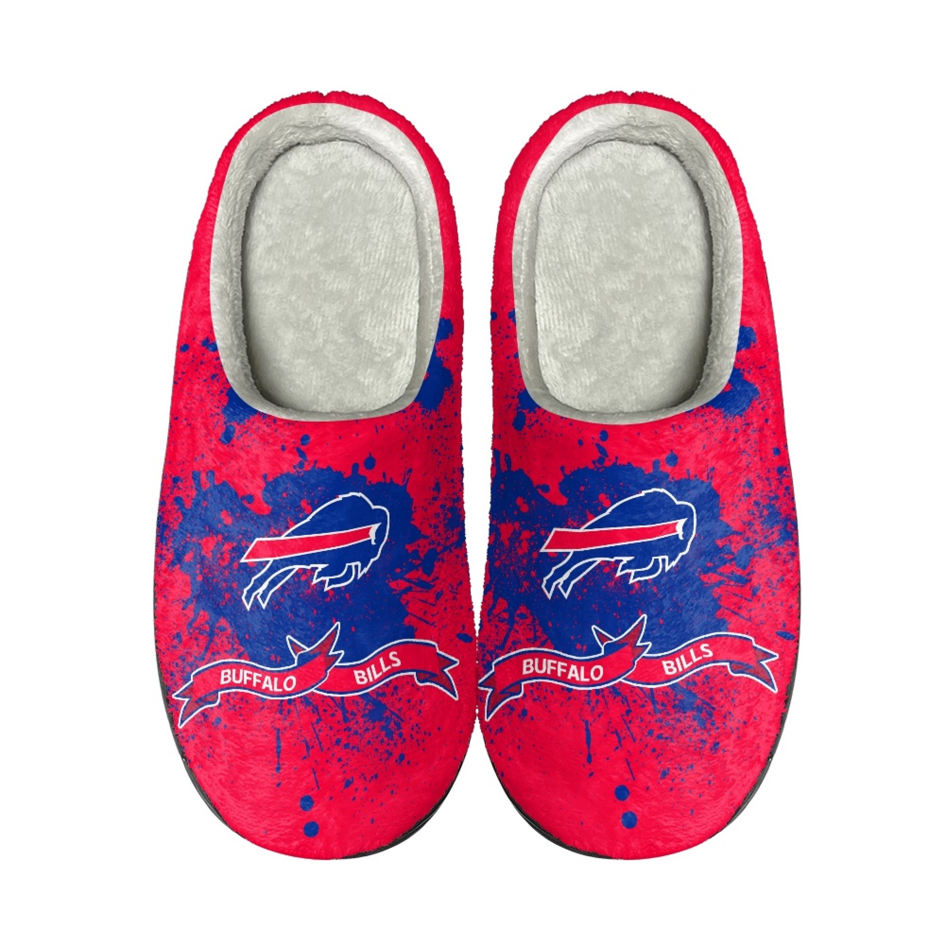 National Football League Team Logo Buffalo Bills Slip On Slipper for mens