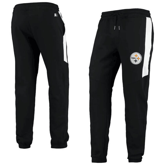 NFL Official licensed merchandise Pittsburgh Steelers Football Sweatpants Joggers Pants with pockets