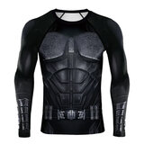 long sleeve batman gym tee shirt