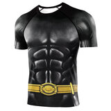 crewneck short sleeve batman gym tee