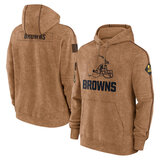 America National Football league NFL Football wear Cleveland Browns classic team logo 3D print pullover sweatshirt with drawstring hood and kangaroo pouch