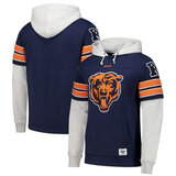 NFL Official licensed merchandise Chicago Bears Jersey Long Sleeve Hooded Sweatshirt