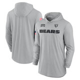 Mens Classic NFL Chicago Bears quick try long sleeve Hoodie Shirt For Summer autumn