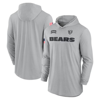 Mens Classic NFL Chicago Bears quick try long sleeve Hoodie Shirt For Summer autumn