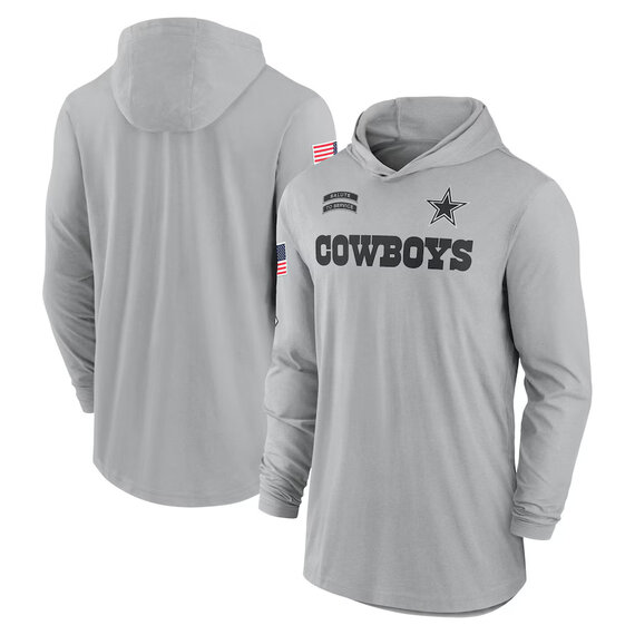 Mens Classic NFL Dallas Cowboys quick try long sleeve Hoodie Shirt For Summer autumn