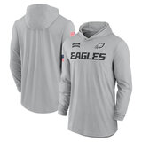 Mens Classic NFL Philadelphia Eagles quick try long sleeve Hoodie Shirt For Summer autumn