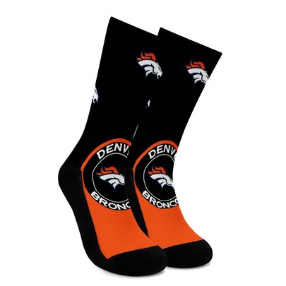 National Football League Team Logos Denver Broncos NFL Socks Free size