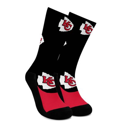 National Football League Team Logos Kansas City Chiefs NFL Socks Free size