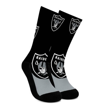 National Football League Team Logos Las Vegas Raiders NFL Socks Free size