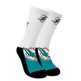 National Football League Team Logos Miami Dolphins NFL Socks Free size