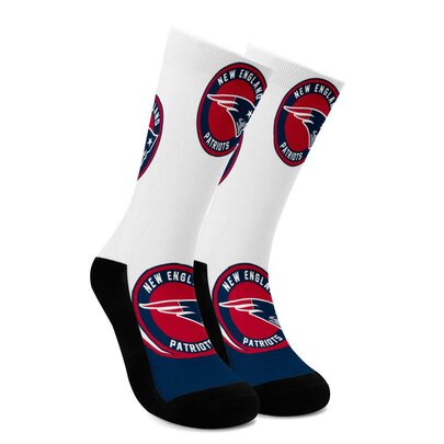 National Football League Team Logos New England Patriots NFL Socks Free size