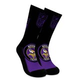 National Football League Team logo  Minnesota Vikings NFL Socks Free size