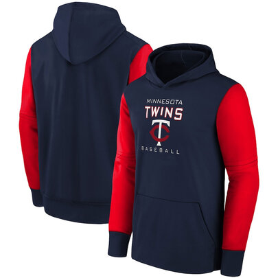 long sleeve MLB Team Hoodie - MLB Gear Minnesota Twins Pullover Hoodie