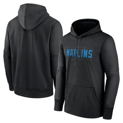 MLB merchandise hoodie - MLB team Miami Marlins sweatshirt for men and women,long sleeve,drawstring,two front pockets