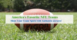 America's Favorite NFL Teams: Show Your Team Spirit with Authentic Jerseys!